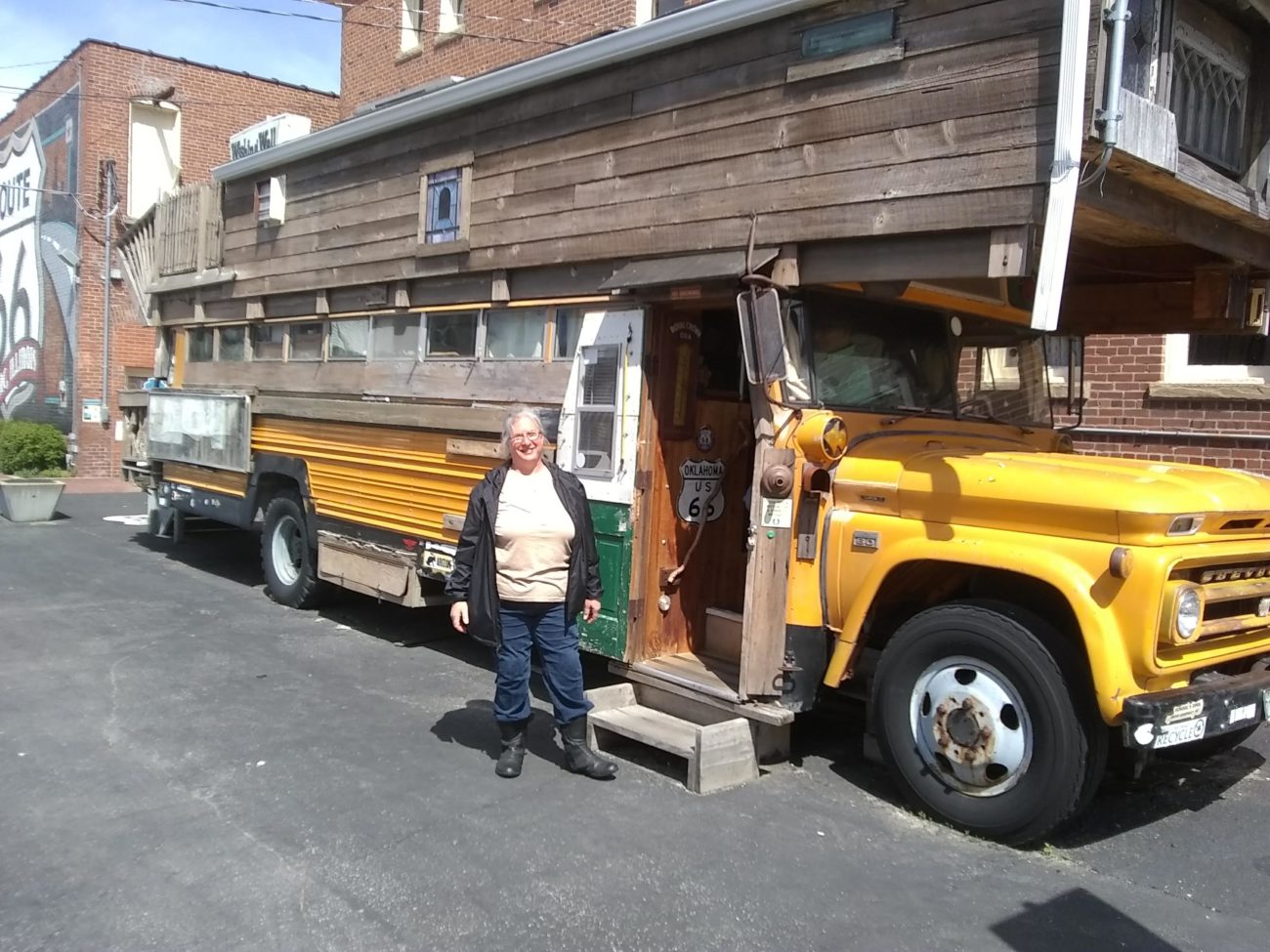 Bob Waldmire Bus at Route 66 Museum, Pontiac, IL